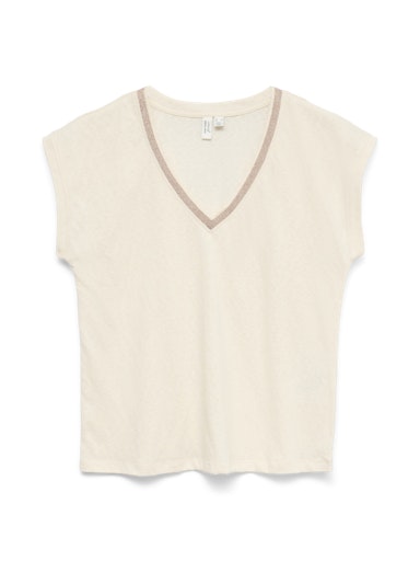 T-shirts korte mouw beige VERO MODA