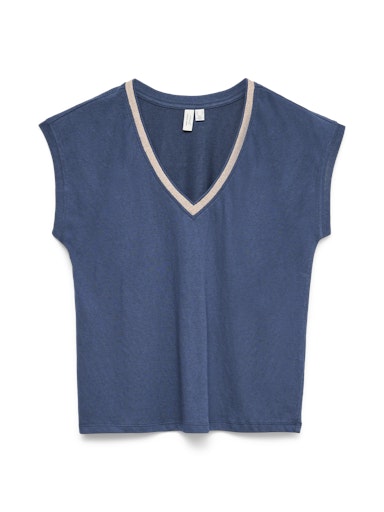T-shirts korte mouw blauw VERO MODA