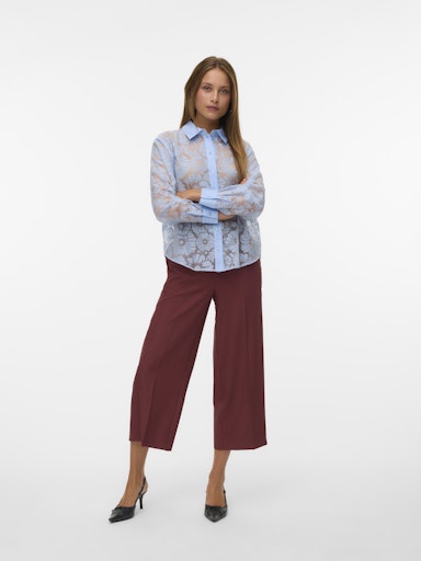Blouses lange mouw blauw VERO MODA
