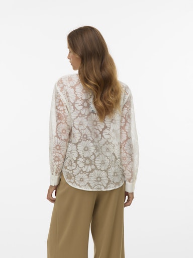 Blouses lange mouw beige VERO MODA