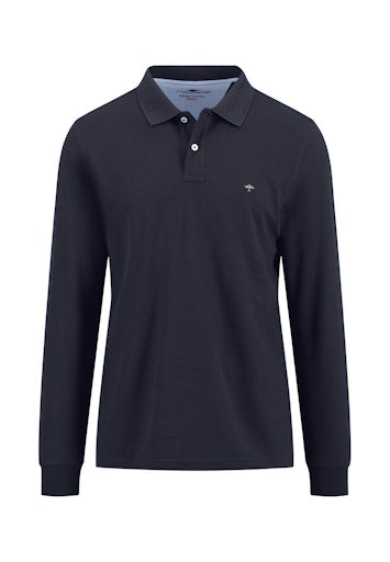 Polo's lange mouw blauw Fynch-Hatton