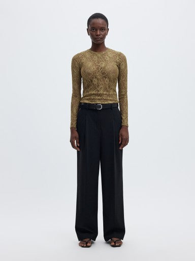 Blouses lange mouw groen Selected FEMME