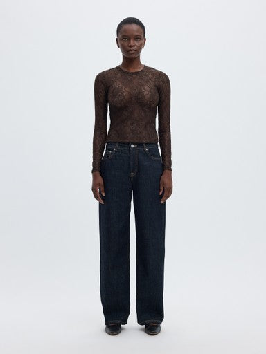 Blouses lange mouw bruin Selected FEMME