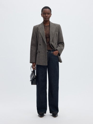 Blouses lange mouw bruin Selected FEMME