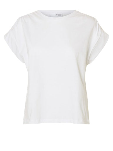 T-shirts korte mouw wit Selected FEMME