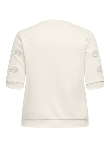 T-shirts korte mouw beige ONLY Carmakoma