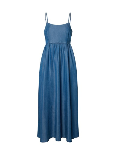 Jurken korte mouw blauw Selected FEMME
