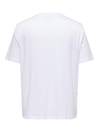 T-shirts korte mouw wit ONLY Carmakoma
