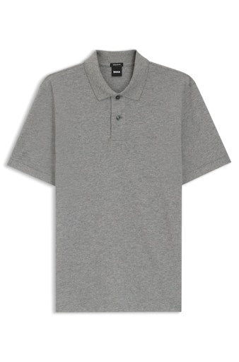 Polo's korte mouw grijs Boss Men Black