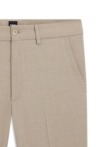 Broeken beige Boss Men Black