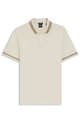 Polo's korte mouw wit Boss Men Black