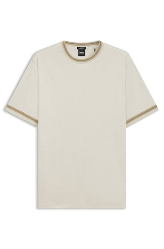 T-shirts lange mouw wit Boss Men Black