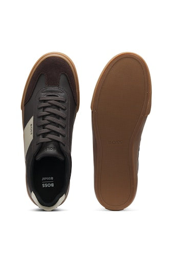 Sneakers bruin Boss Men Black