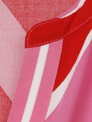 Jurken lange mouw roze Via Appia Due