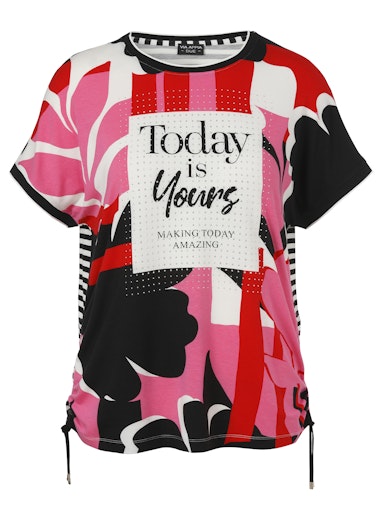 T-shirts korte mouw zwart Via Appia Due