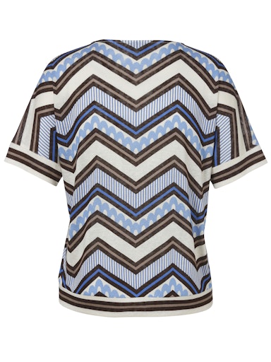 T-shirts korte mouw bruin Via Appia Due