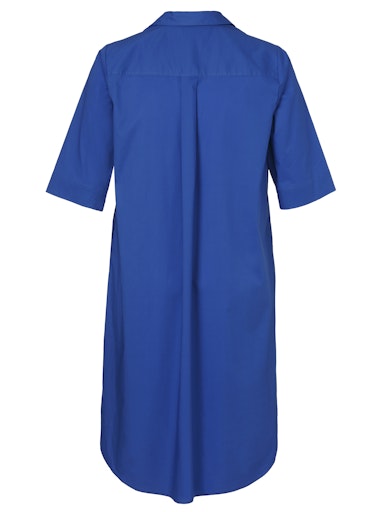Jurken korte mouw blauw Via Appia Due