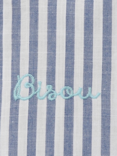 Blouses lange mouw blauw Via Appia Due