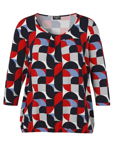 T-shirts lange mouw rood Via Appia Due