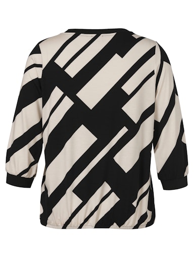 T-shirts lange mouw zwart Via Appia Due