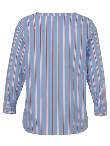 Blouses lange mouw blauw Via Appia Due