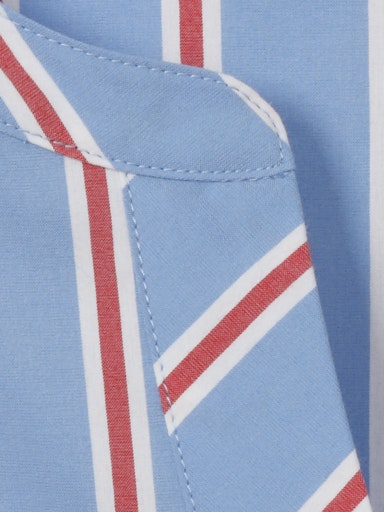 Blouses lange mouw blauw Via Appia Due