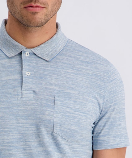 Polo's korte mouw blauw Pierre Cardin