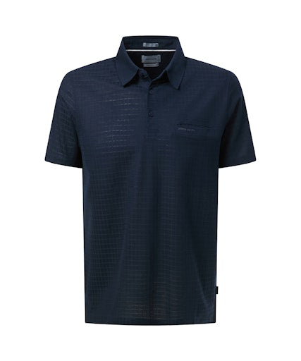 Polo's korte mouw navy Pierre Cardin