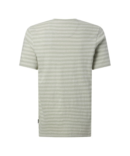 T-shirts korte mouw groen Pierre Cardin