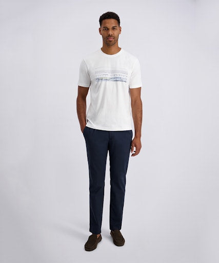 T-shirts korte mouw wit Pierre Cardin