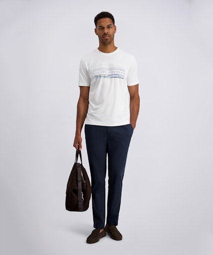 T-shirts korte mouw wit Pierre Cardin