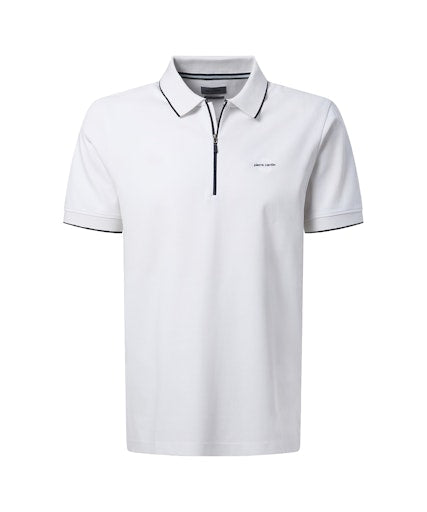 Polo's korte mouw wit Pierre Cardin