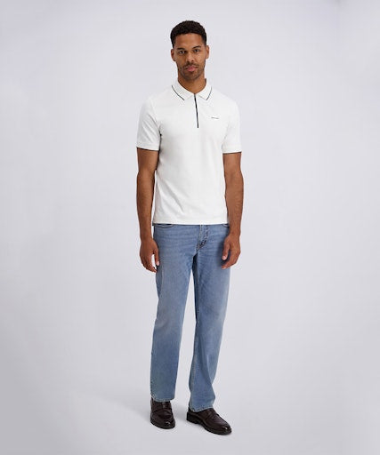 Polo's korte mouw wit Pierre Cardin