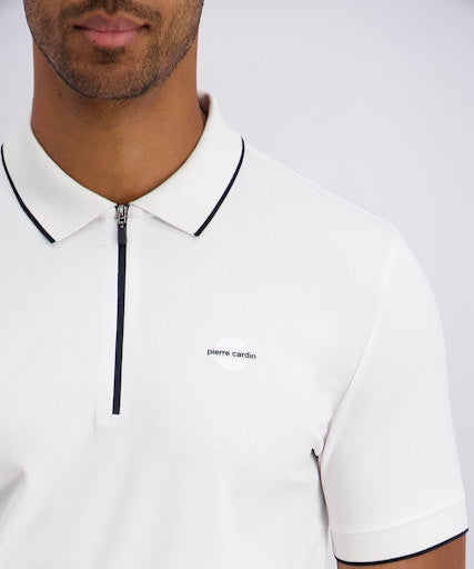 Polo's korte mouw wit Pierre Cardin
