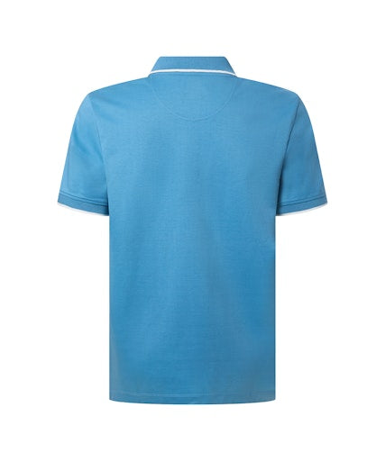 Polo's korte mouw blauw Pierre Cardin