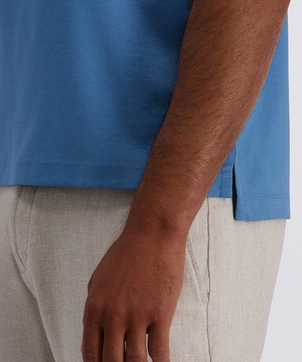 Polo's korte mouw blauw Pierre Cardin