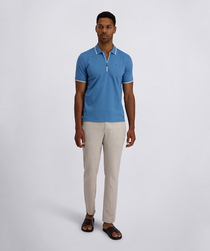 Polo's korte mouw blauw Pierre Cardin