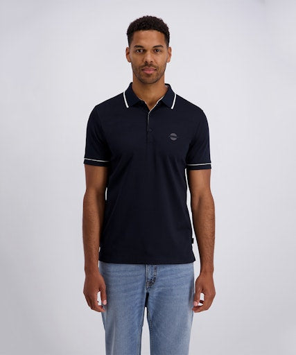 Polo's korte mouw navy Pierre Cardin