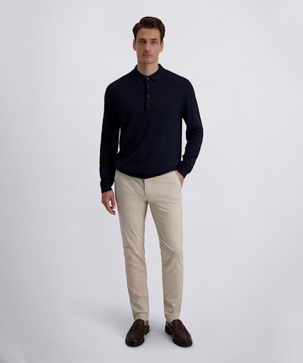 Broeken bruin Pierre Cardin