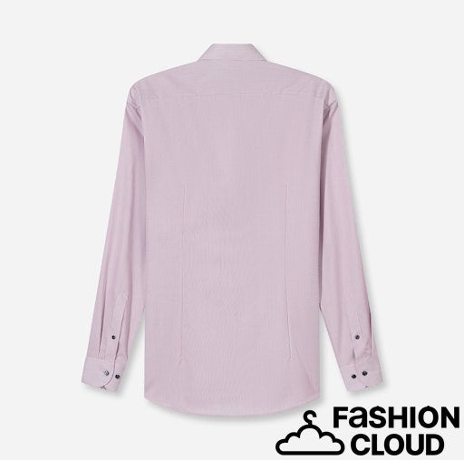 Hemden lange mouw paars OLYMP