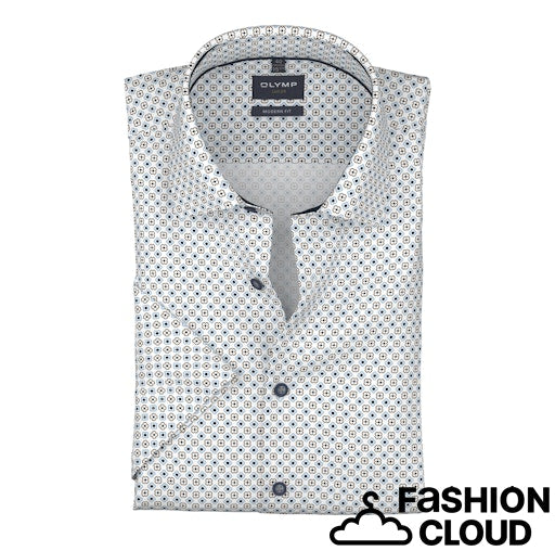Hemden korte mouw wit OLYMP