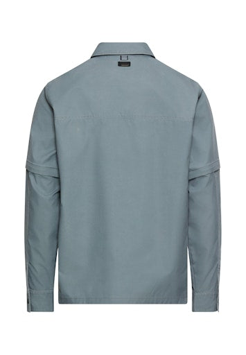 Hemden lange mouw blauw Camel active