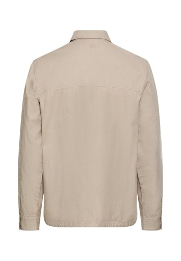 Hemden lange mouw beige Camel active