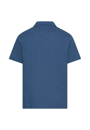 Polo's korte mouw navy Camel active