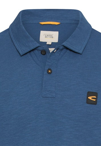 Polo's korte mouw navy Camel active
