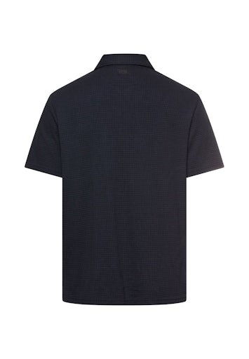 Hemden korte mouw navy Camel active