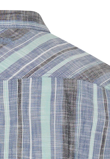 Hemden korte mouw navy Camel active