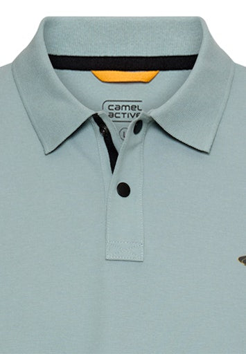 Polo's korte mouw navy Camel active
