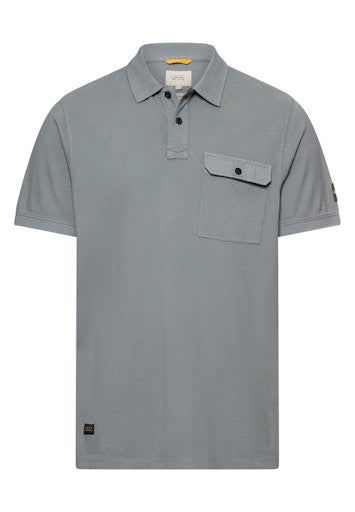Polo's korte mouw blauw Camel active