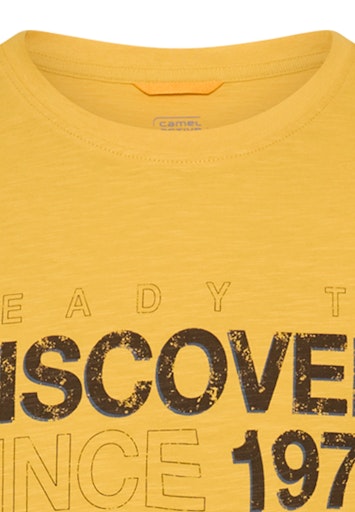 T-shirts korte mouw geel Camel active